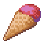 Icecream Cone Strawberry