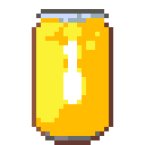 Canned Soda Yellow